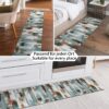 Küchenläufer waschbar Textil + PVC Küchenteppich rutschfest Sprinty Panarea Mehrfarbig 50cm Breit