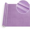 Wachstuchtischdecke abwaschbar Tischdecke Wachstuch Textileffekt Prägung Chic & Charme Violett Breite 140cm