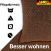 Kissenbezüge Sofakissen Dekokissen Gomera Jacquard Kuschelkissen Zierkissen 4 Größen mit & ohne Füllung Karo Kupfer Silber