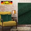 Kissenbezüge Sofakissen Dekokissen Gomera Jacquard Kuschelkissen Zierkissen 4 Größen mit & ohne Füllung Uni Grün