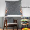 Kissenbezüge Sofakissen Dekokissen Gomera Jacquard Kuschelkissen Zierkissen 4 Größen mit & ohne Füllung Uni Grau