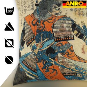 Kissenbezug Dekokissen Sofakissen Kissenhülle Zierkissen Pop Art mit und ohne Füllung 40x40cm Samurai