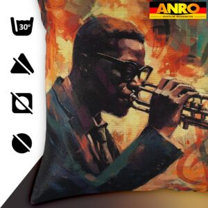 Kissenbezug Dekokissen Sofakissen Kissenhülle Zierkissen Pop Art mit und ohne Füllung 40x40cm Jazz