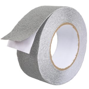 Antirutsch Klebeband selbstklebend Klebestreifen Tape Band rutschfest FixoFlex Breite 5 & 10cm Grau 10m Rolle