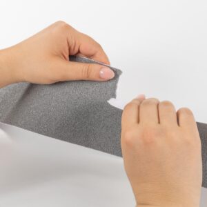 Antirutsch Klebeband selbstklebend Klebestreifen Tape Band rutschfest FixoFlex Breite 5 & 10cm Grau 10m Rolle