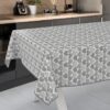 Wachstuch Tischdecke abwaschbar Wachstischdecke Meterware Herz Grau Outdoor Tischdecke Gartentischdecke