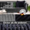 Plüsch Cord Kissen Kissenbezug Sofakissen Big Cord Dekokissen mit & ohne Füllung 4 Größen Schwarzblau