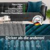 Plüsch Cord Kissen Kissenbezug Sofakissen Big Cord Dekokissen mit & ohne Füllung 4 Größen Türkis