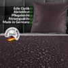 Kunstlederkissen Kissenbezüge Sofakissen Dekokissen Kissenhülle Kunstleder Kissen Lederkissen atmungsaktiv 4 Größen Kumo Braun