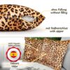 Mikrofaser Dekokissen Velours Kissenbezug Sofakissen Kissenhülle mit & ohne Füllung – Jaguar