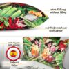 Mikrofaser Dekokissen Velours Kissenbezug Sofakissen Kissenhülle mit & ohne Füllung – Exotic
