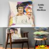 Dekokissen Pop Art Kissenbezug Zierkissen Kissenhülle bedruckt mit & ohne Füllung 40x40cm Bruce Lee