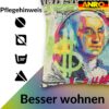 Dekokissen Pop Art Kissenbezug Zierkissen Sofakissen bedruckt mit & ohne Füllung 40x40cm Dollar $