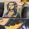 Dekokissen Pop Art Kissenbezug Zierkissen Kissenhülle bedruckt mit & ohne Füllung 40x40cm Mona Lisa
