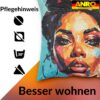 Dekokissen Pop Art Kissenbezug Zierkissen Kissenhülle bedruckt mit & ohne Füllung 40x40cm Asha