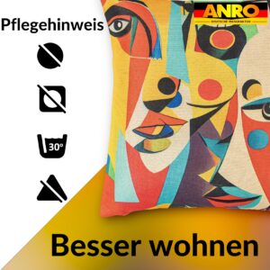 Dekokissen Pop Art  Kissenbezug Zierkissen Kissenhülle bedruckt mit & ohne Füllung 40x40cm Mask