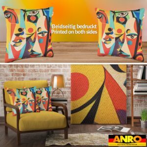 Dekokissen Pop Art  Kissenbezug Zierkissen Kissenhülle bedruckt mit & ohne Füllung 40x40cm Mask