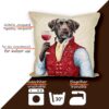 Kissenhülle Gobelin Kissen Jacquard Sofakissen Dekokissen mit & ohne Füllung 45x45cm Labrador