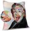 Gobelin Dekokissen Stars Zierkissen Sofakissen Kissenbezug mit & ohne Füllung 45x45cm Albert Einstein