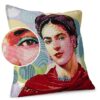 Gobelin Dekokissen Stars Zierkissen Sofakissen Kissenbezug mit & ohne Füllung 45x45cm Frida Kahlo
