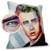 Gobelin Dekokissen Stars Zierkissen Sofakissen Kissenbezug mit & ohne Füllung 45x45cm James Dean