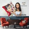 Gobelin Dekokissen Stars Zierkissen Sofakissen Kissenbezug mit & ohne Füllung 45x45cm Audrey Hepburn