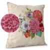 Gobelin Dekokissen Landhaus Vintage Sofakissen mit & ohne Füllung 45x45cm Blumenstrauß