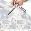 Weichschaummatte Badematte rutschfest Badvorleger Meterware Antirutschmatte Delfine 130cm