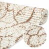 Weichschaummatte Badematte rutschfest Badvorleger Meterware Antirutschmatte MarmorMarmor Beige 65cm