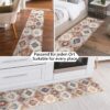 Küchenteppich Küchenläufer rutschfest Flur Läufer Teppichläufer Teppich Look