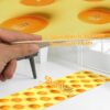 Küchenteppich Küchenläufer rutschfest Flur Läufer Teppichläufer Orangen