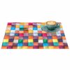 Tischset Platzsets Platzdeckchen abwaschbar Tischuntersetzer PVC hitzebeständig Mosaik 35x50cm