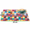Tischset Platzsets Platzdeckchen abwaschbar Tischuntersetzer PVC hitzebeständig Mosaik 35x50cm