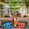 Tischset Platzsets Platzdeckchen abwaschbar Tischuntersetzer PVC hitzebeständig Whisky Anthrazit 35x50cm