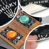 Tischset Platzsets Platzdeckchen abwaschbar Tischuntersetzer PVC hitzebeständig Whisky Anthrazit 35x50cm