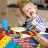 Tischset Platzsets Platzdeckchen abwaschbar Tischuntersetzer PVC hitzebeständig Bunte Bausteine 35x50cm