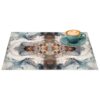 Tischset Platzsets Platzdeckchen abwaschbar Tischuntersetzer PVC hitzebeständig Marmor Hell 35x50cm