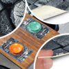 Tischset Platzsets Platzdeckchen abwaschbar Tischuntersetzer PVC hitzebeständig Holz 35x50cm