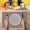 Tischset Platzsets Platzdeckchen abwaschbar Tischuntersetzer PVC hitzebeständig Uni Leinen Braun 35x50cm