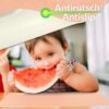 Tischset Platzsets Platzdeckchen abwaschbar Tischuntersetzer PVC hitzebeständig Uni Leinen peach 35x50cm