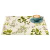 Tischset Platzsets Platzdeckchen abwaschbar Tischuntersetzer PVC hitzebeständig Botanica 30x45cm