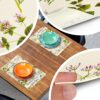 Tischset Platzsets Platzdeckchen abwaschbar Tischuntersetzer PVC hitzebeständig Botanica 30x45cm