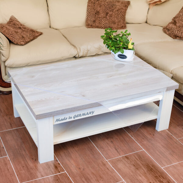 Tischschutzfolie 2mm 90cm Breite Schutzfolie durchsichtig transparent Tischfolie – 100x90cm