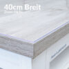 Tischschutzfolie 2mm 40cm Breite Schutzfolie durchsichtig transparent Tischfolie