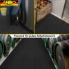 PVC Bodenbelag Meterware Dionis Vinylboden Industriebodenbelag Rollenware 1,5mm Stärke Tränenblech Schwarz / Silber / Anthrazit Breite 100cm
