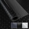 PVC Bodenbelag Meterware Dionis Vinylboden Industriebodenbelag Rollenware 1,5mm Stärke Tränenblech Schwarz / Silber / Anthrazit Breite 100cm