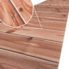 Küchenteppich Küchenläufer rutschfest Flur Läufer Teppichläufer Holz Braun