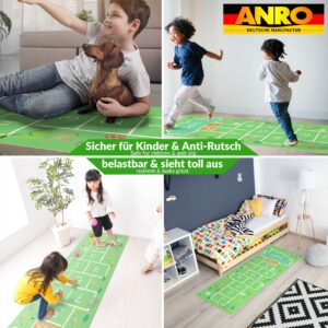 Spielmatte Teppich Läufer Flur Hüpfspiel Hüpfkästchen Spielteppich abwaschbar Hinkepott 75x161cm