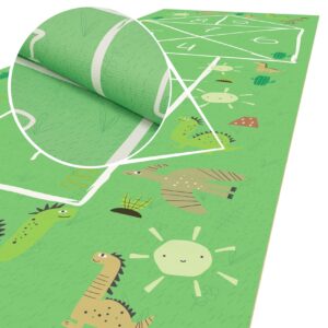 Spielmatte Teppich Läufer Flur Hüpfspiel Hüpfkästchen Spielteppich abwaschbar Briefhopse 75x194cm