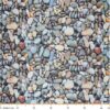 Teppichläufer Küchenläufer rutschfest abwischbar Teppich Steine Kieselstrand Mehrfarbig 65cm Breit – 100x65cm